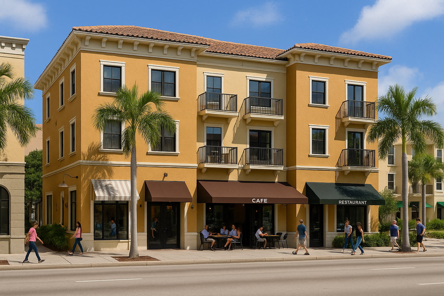Florida Retail-Residential Mixed-Use Building